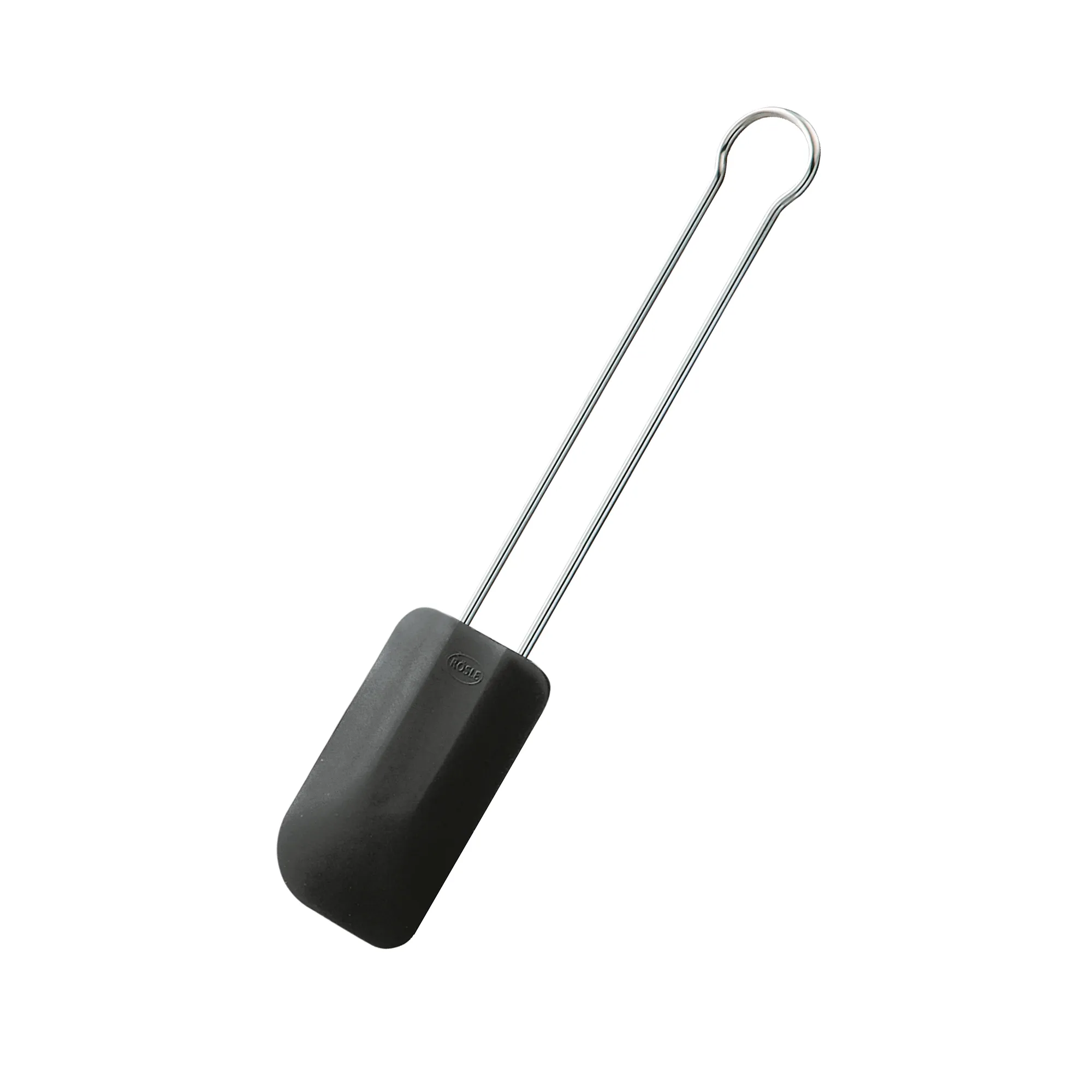 Teigschaber Silikon black 26 cm – Rösle