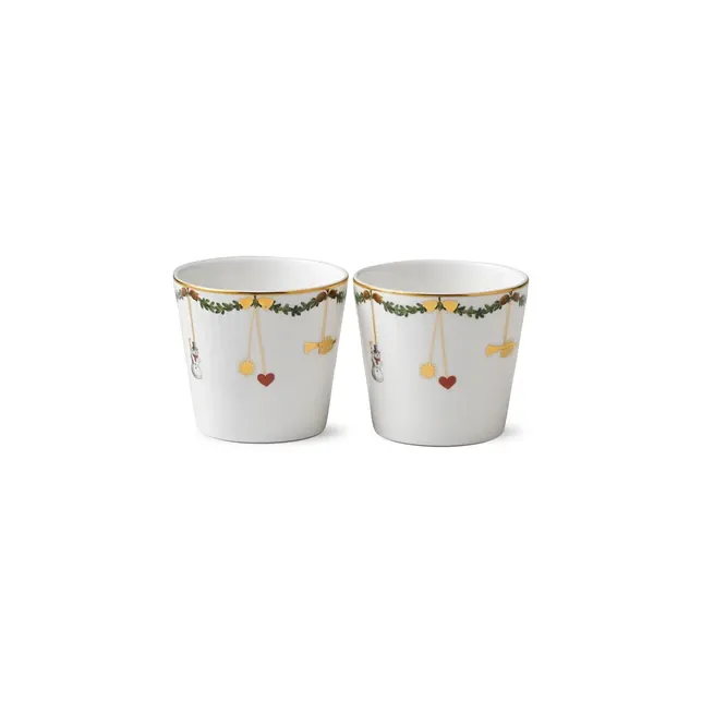 Star Fluted Gourmetschälchen 2er-Set – Royal Copenhagen – Bild 2