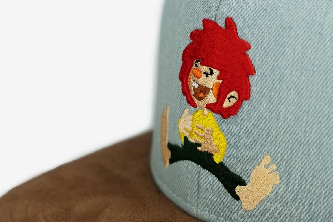 „Pumuckl“ – denim (Snapback) – Bild 3