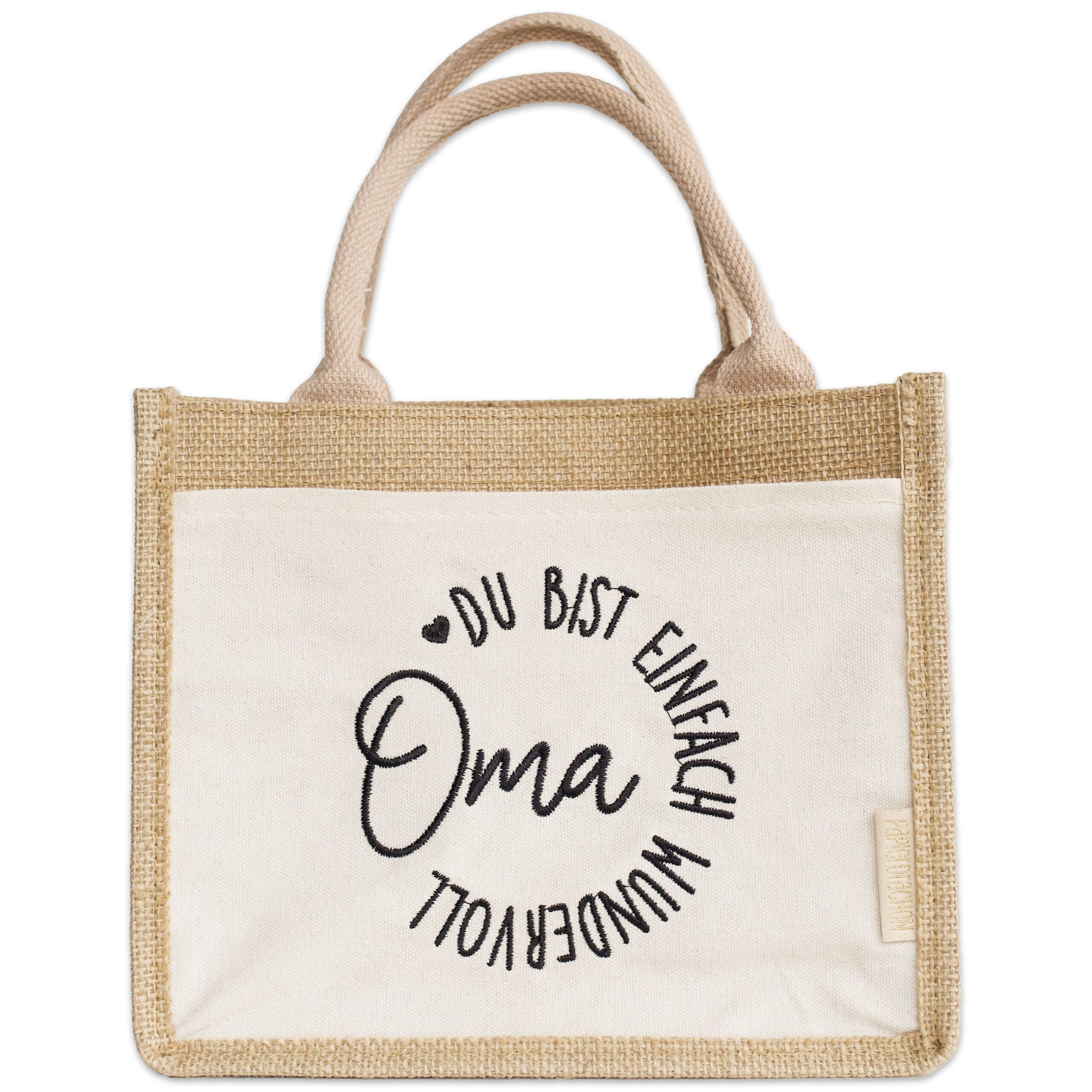 Jutetasche Oma